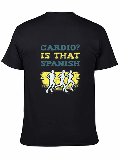 Cardio? Is That Spanish Funny Running T-Shirt