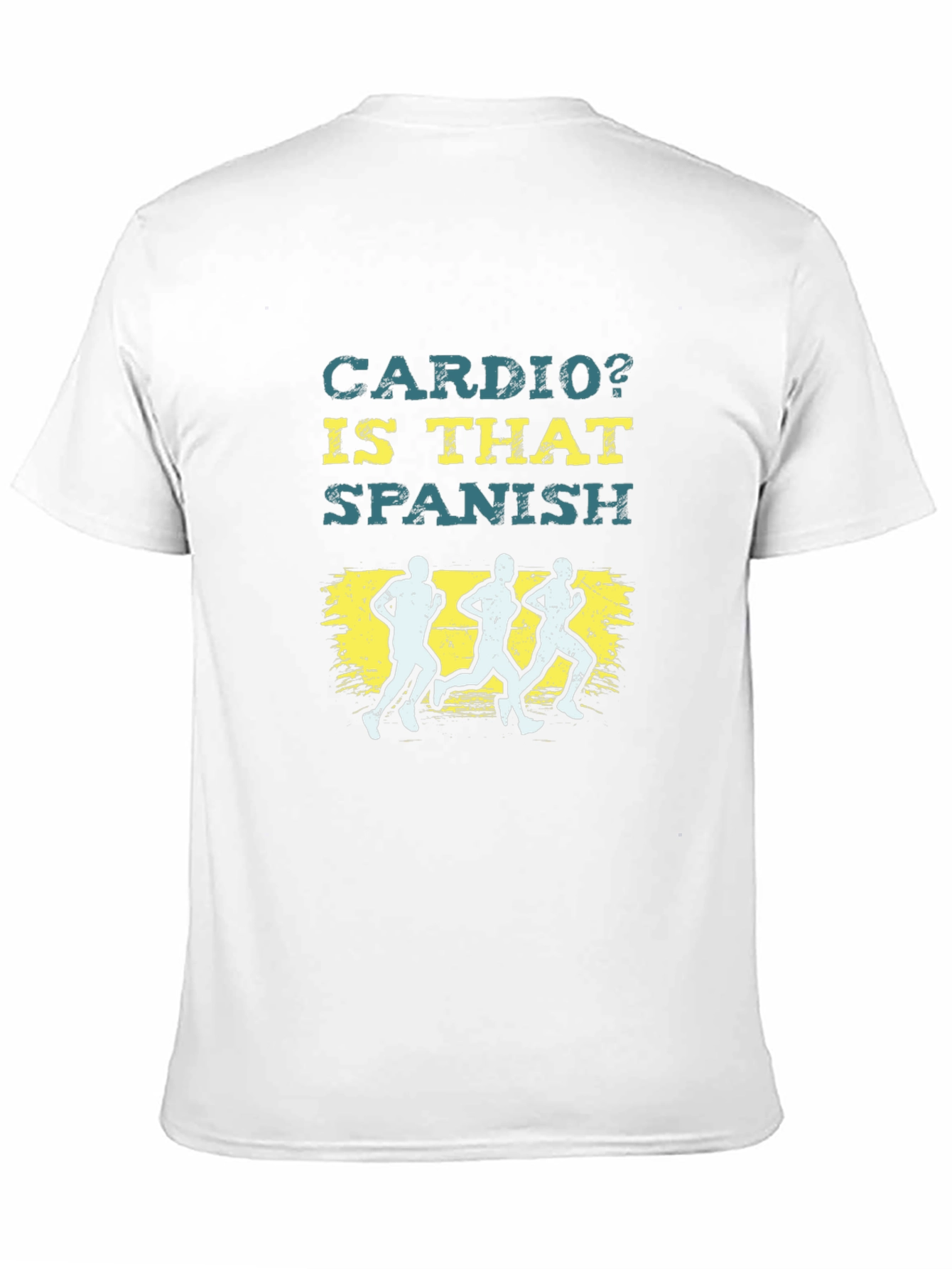 Cardio? Is That Spanish Funny Running T-Shirt