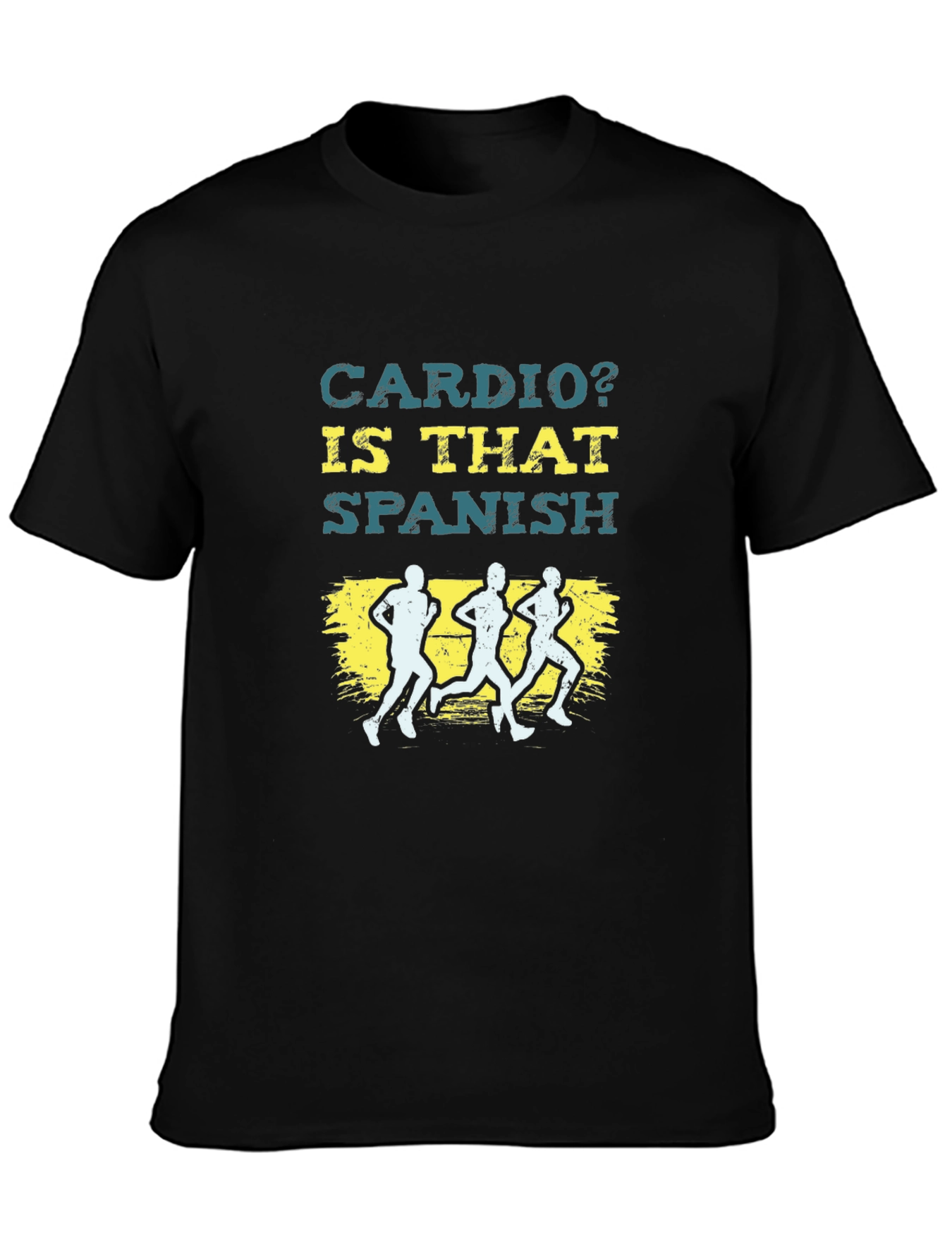 Cardio? Is That Spanish Funny Running T-Shirt