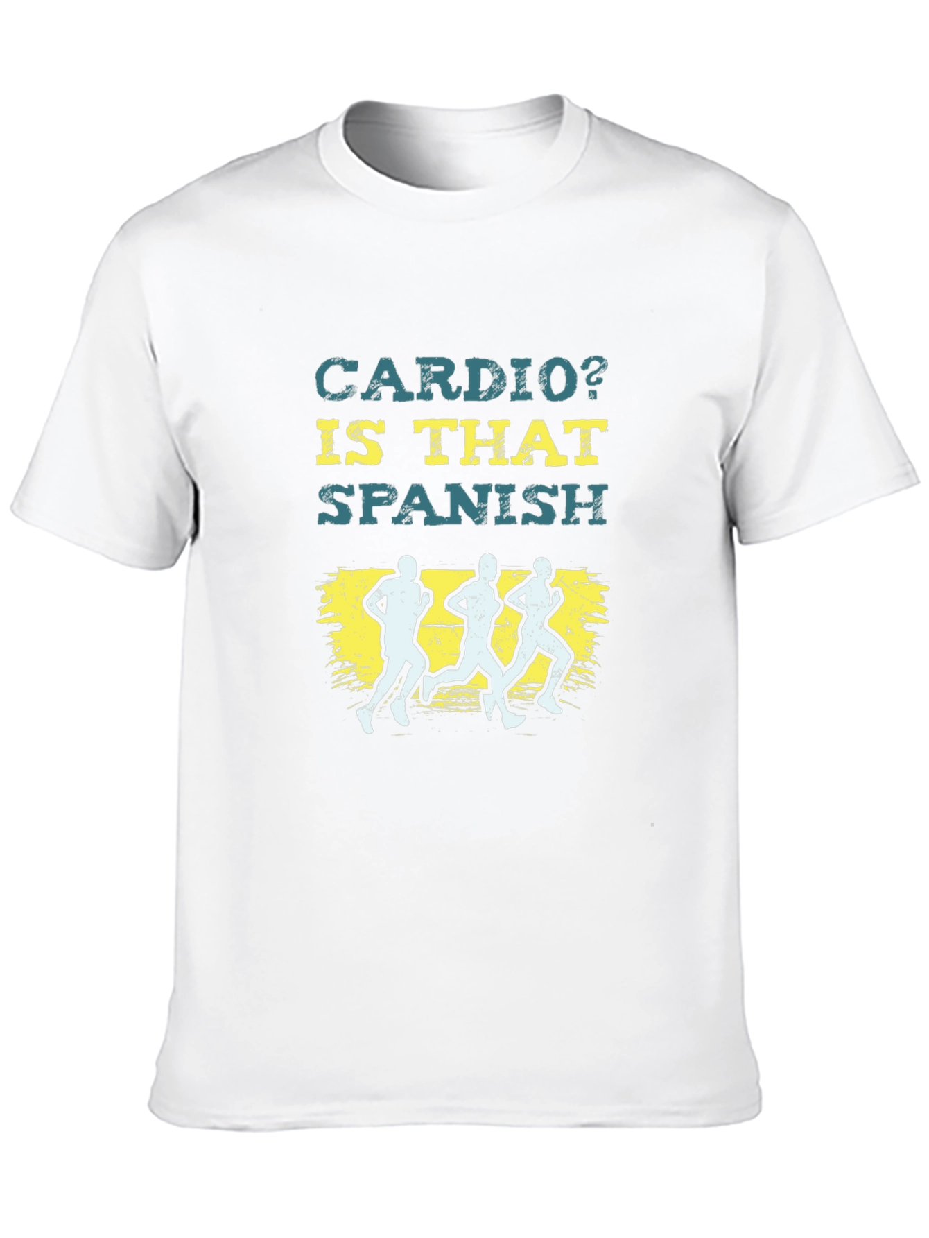 Cardio? Is That Spanish Funny Running T-Shirt