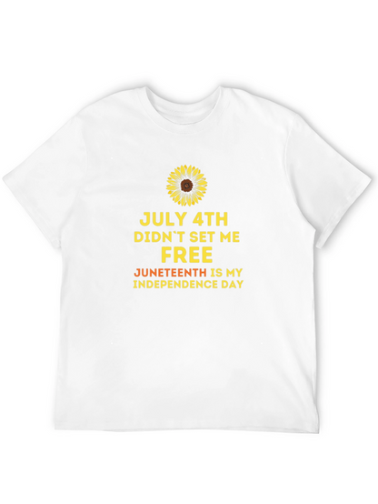 Juneteenth Independence Day Graphic T-Shirt