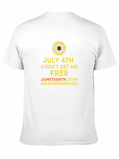 Juneteenth Independence Day Graphic T-Shirt