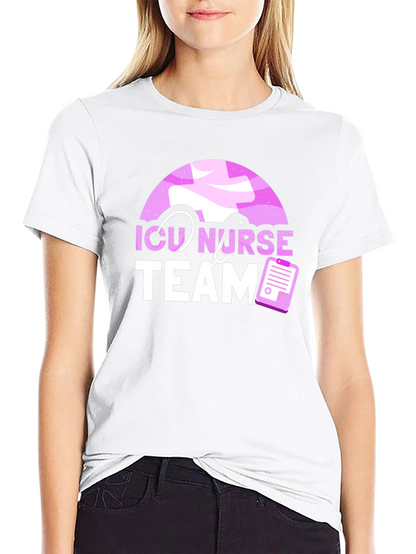 ICU Nurse Team T-Shirt - Medical Staff Appreciation