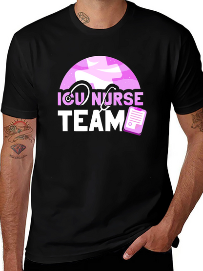 ICU Nurse Team T-Shirt - Medical Staff Appreciation