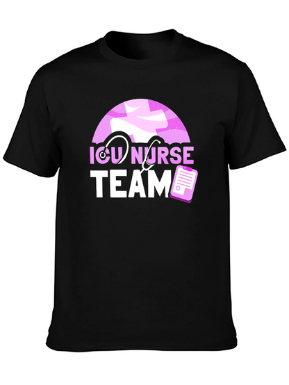 ICU Nurse Team T-Shirt - Medical Staff Appreciation