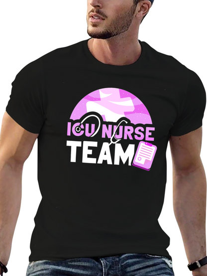 ICU Nurse Team T-Shirt - Medical Staff Appreciation
