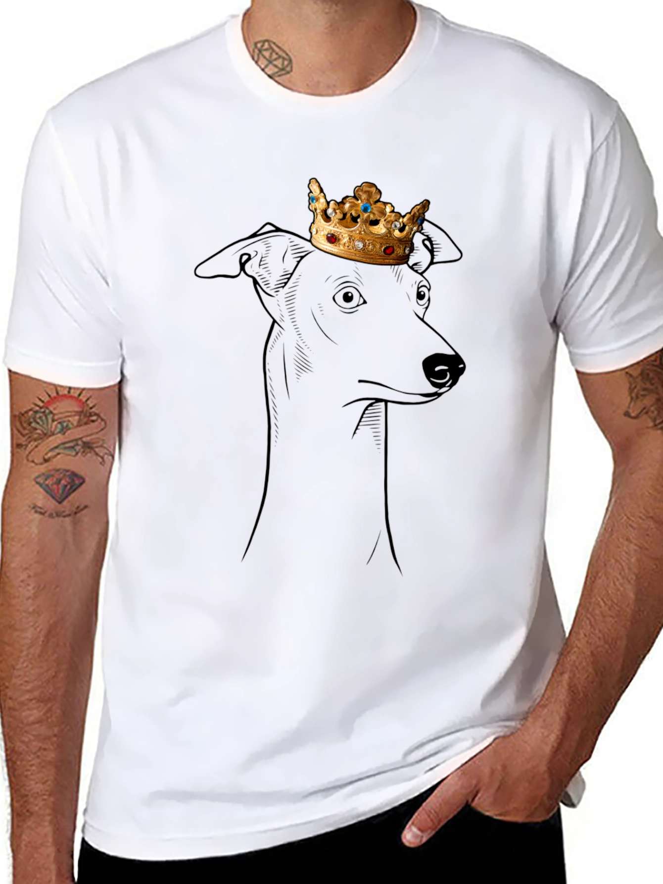Dog King Graphic Tee - Royal Canine T-Shirt