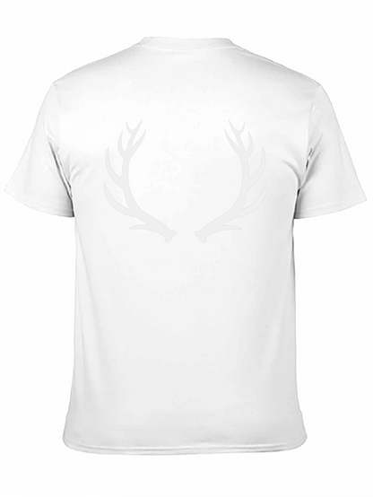 Antler Graphic Tee - Classic Black Cotton