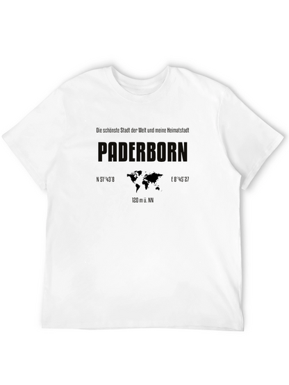 Paderborn World Map T-Shirt