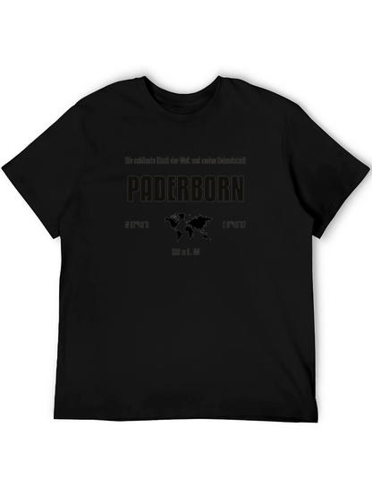 Paderborn World Map T-Shirt