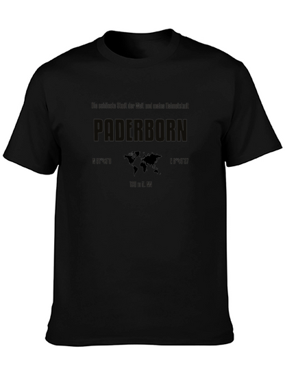 Paderborn World Map T-Shirt
