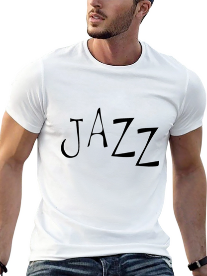 JAZZ T-Shirt: Cool Design Casual Wear
