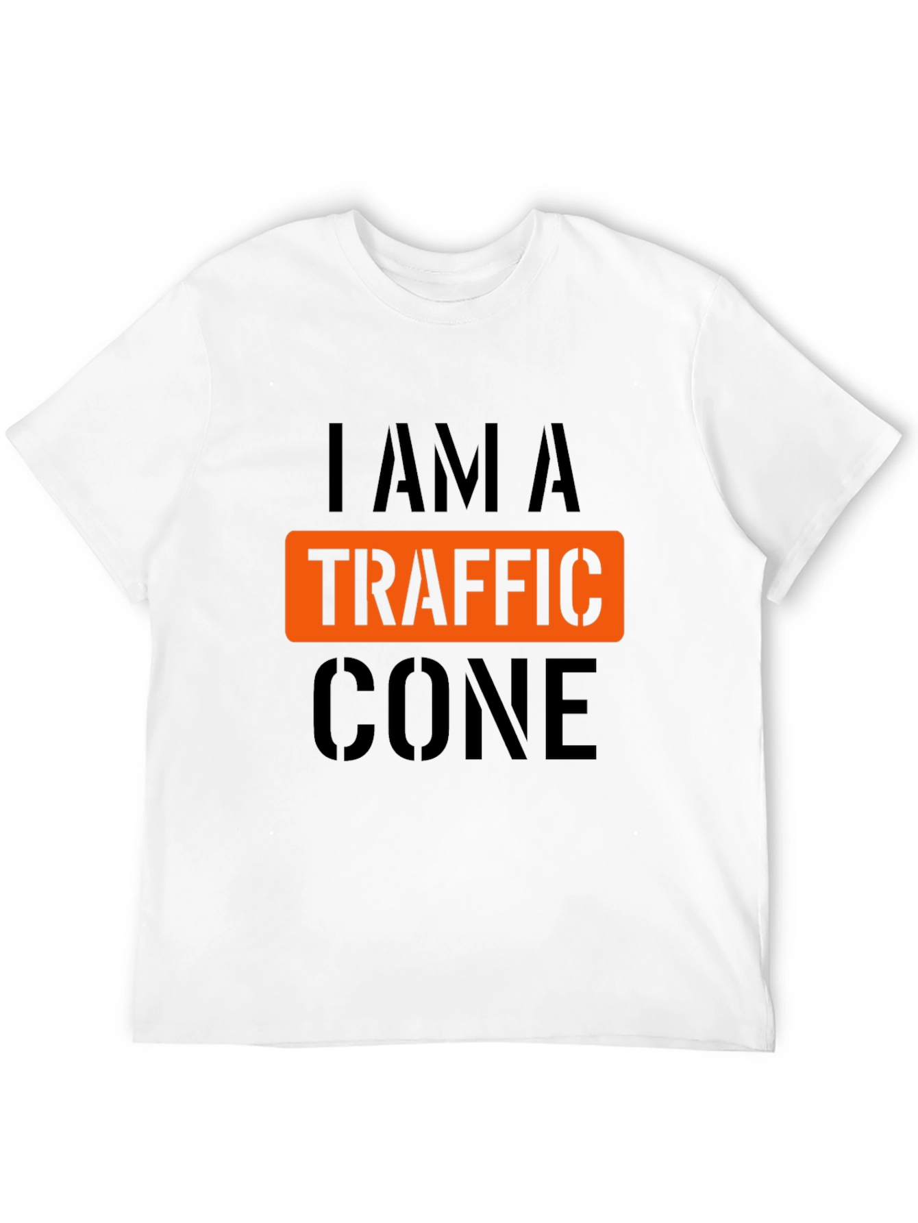 I Am A Traffic Cone Graphic T-Shirt