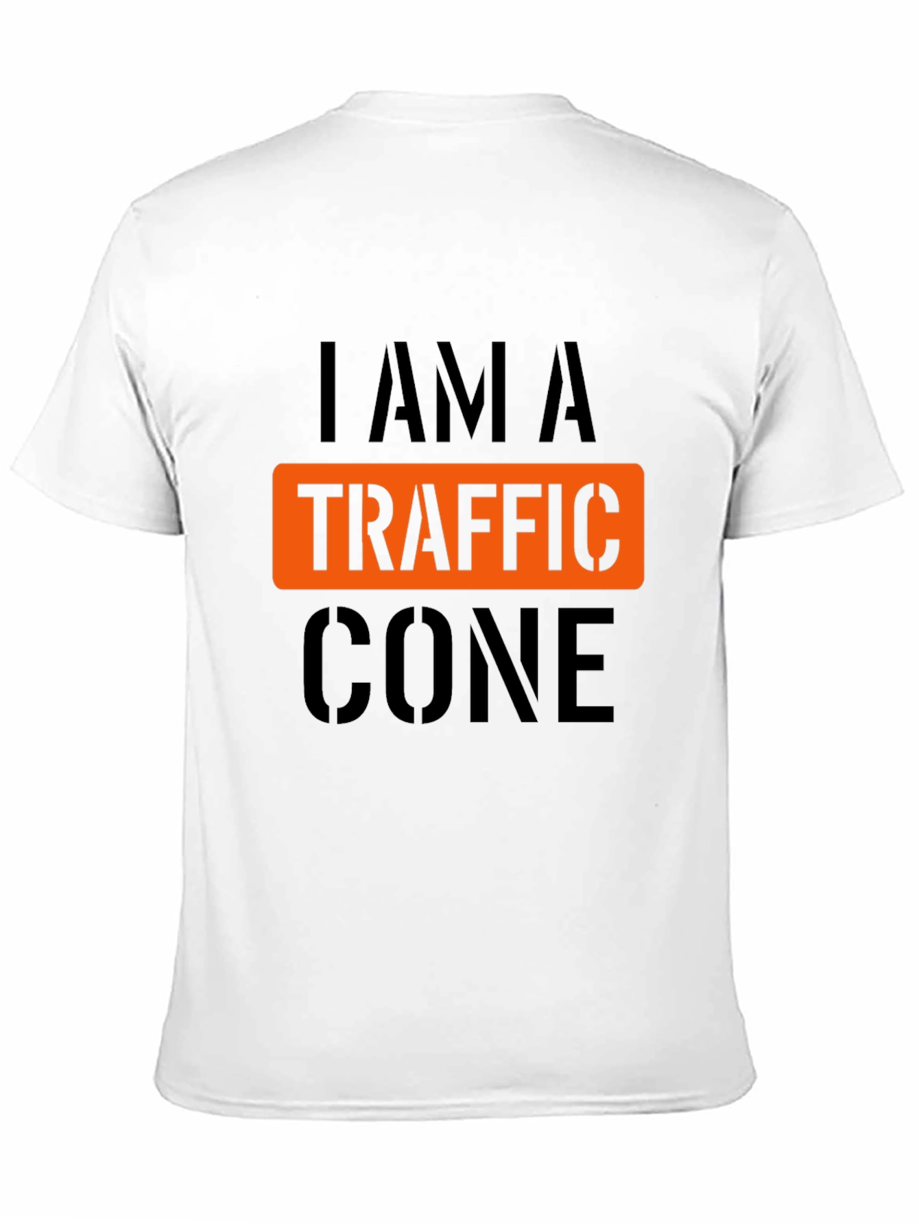 I Am A Traffic Cone Graphic T-Shirt