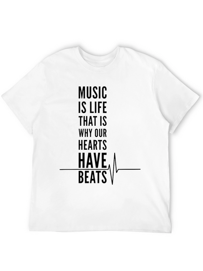 Music is Life T-Shirt - Graphic Tee
