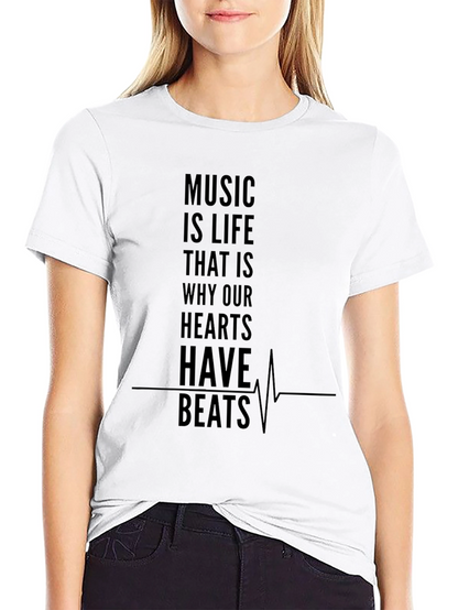 Music is Life T-Shirt - Graphic Tee