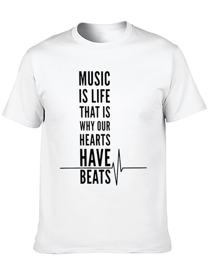 Music is Life T-Shirt - Graphic Tee