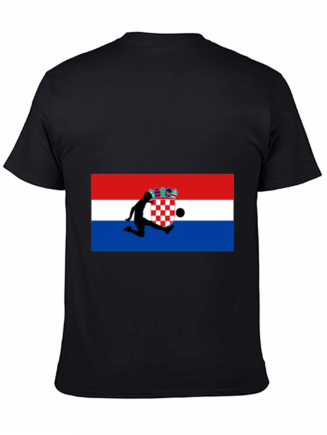 Croatia Flag Soccer T-Shirt