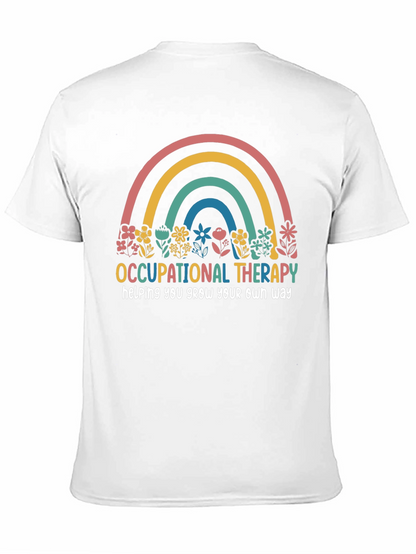 Occupational Therapy Rainbow Graphic T-Shirt
