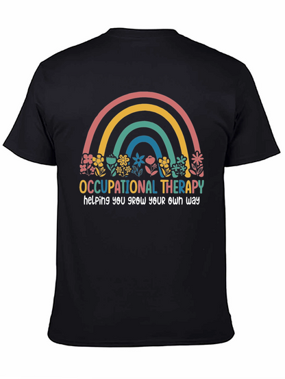 Occupational Therapy Rainbow Graphic T-Shirt