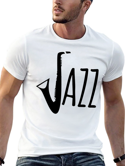 Jazz Saxophone T-Shirt - Classic Music Tee