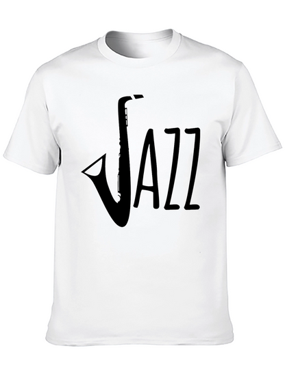 Jazz Saxophone T-Shirt - Classic Music Tee