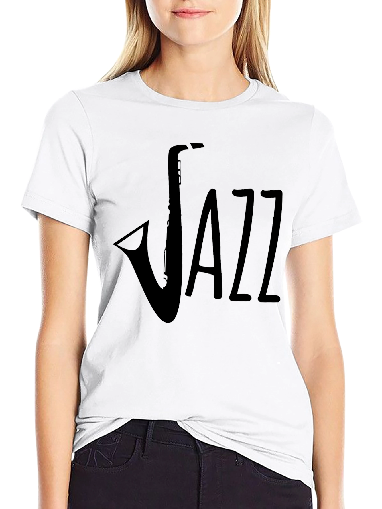 Jazz Saxophone T-Shirt - Classic Music Tee