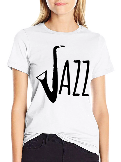 Jazz Saxophone T-Shirt - Classic Music Tee