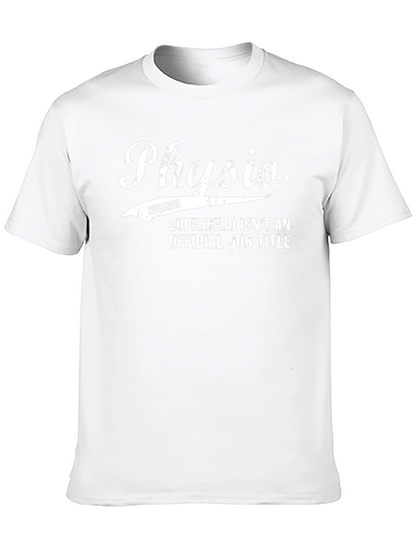 Physio Superhero T-Shirt - Black