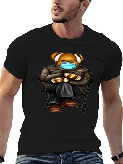 Bernie Bear Black T-Shirt