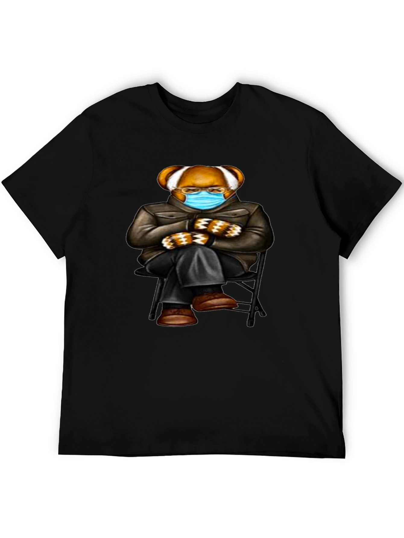 Bernie Bear Black T-Shirt