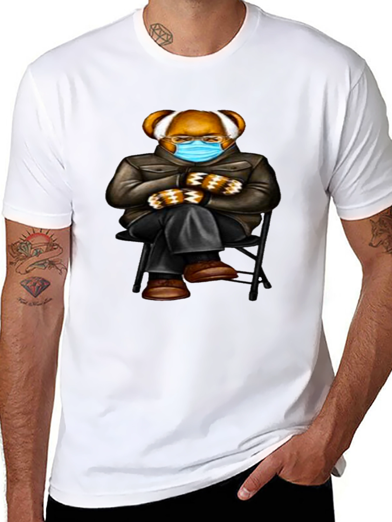 Bernie Bear Black T-Shirt