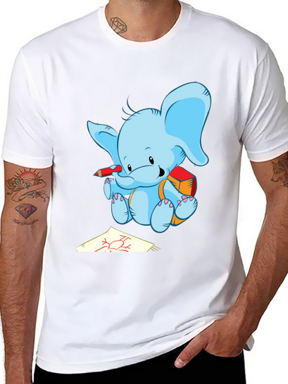 Elephant Artist Graphic Tee