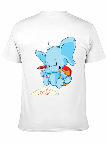 Elephant Artist Graphic Tee