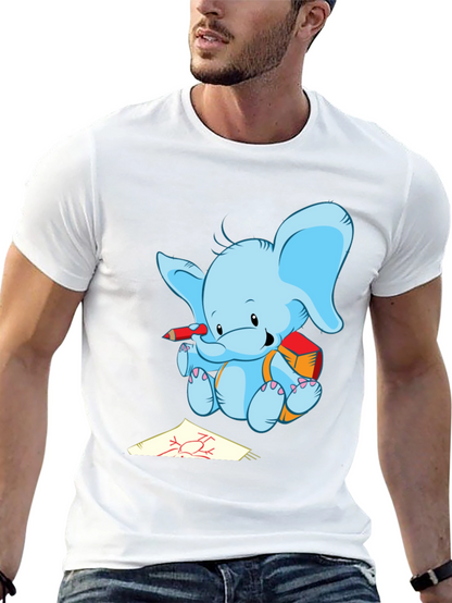 Elephant Artist Graphic Tee