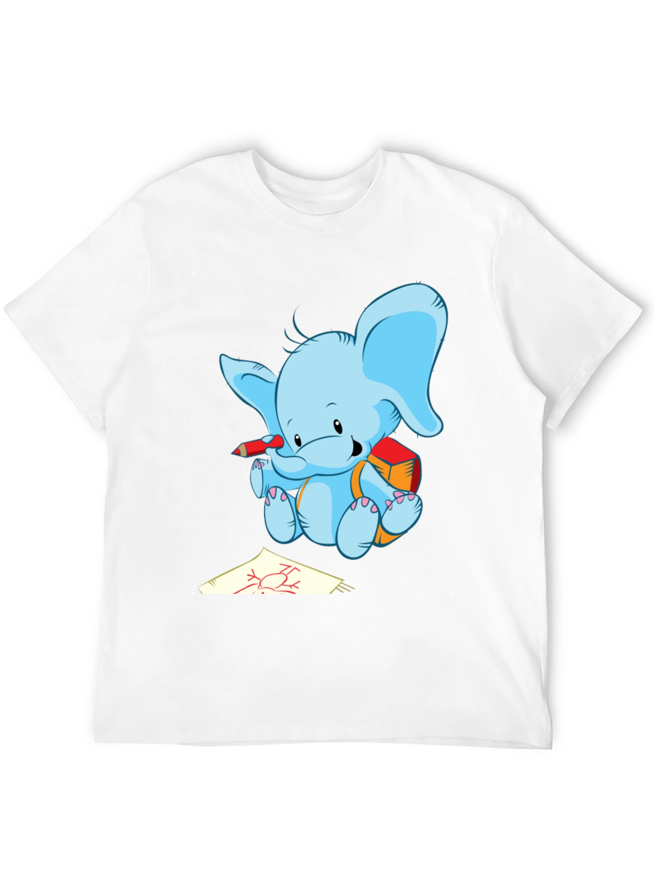 Elephant Artist Graphic Tee