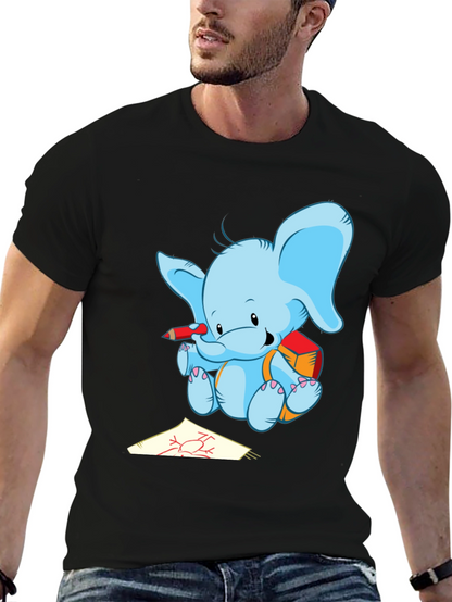 Elephant Artist Graphic Tee