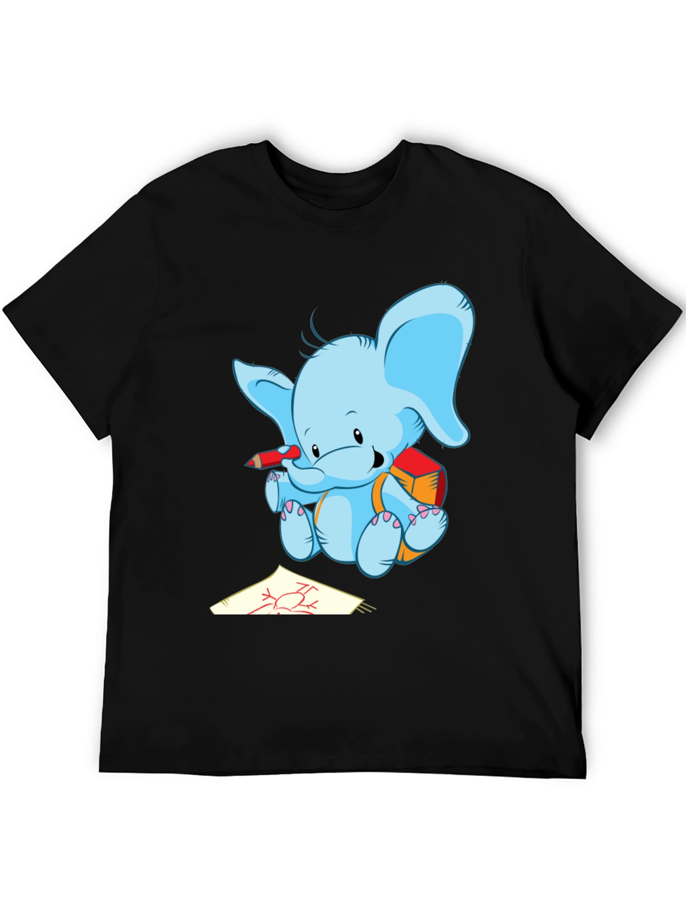 Elephant Artist Graphic Tee