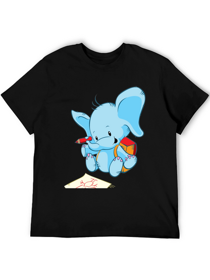 Elephant Artist Graphic Tee