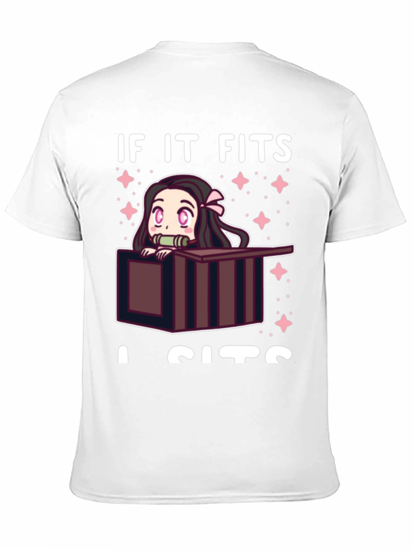 If It Fits I Sits Nezuko T-Shirt