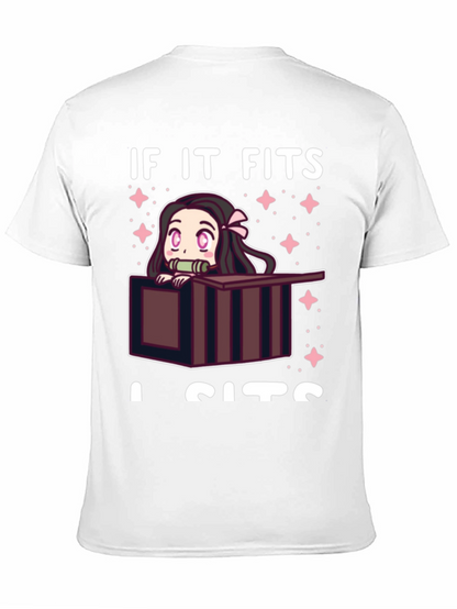 If It Fits I Sits Nezuko T-Shirt