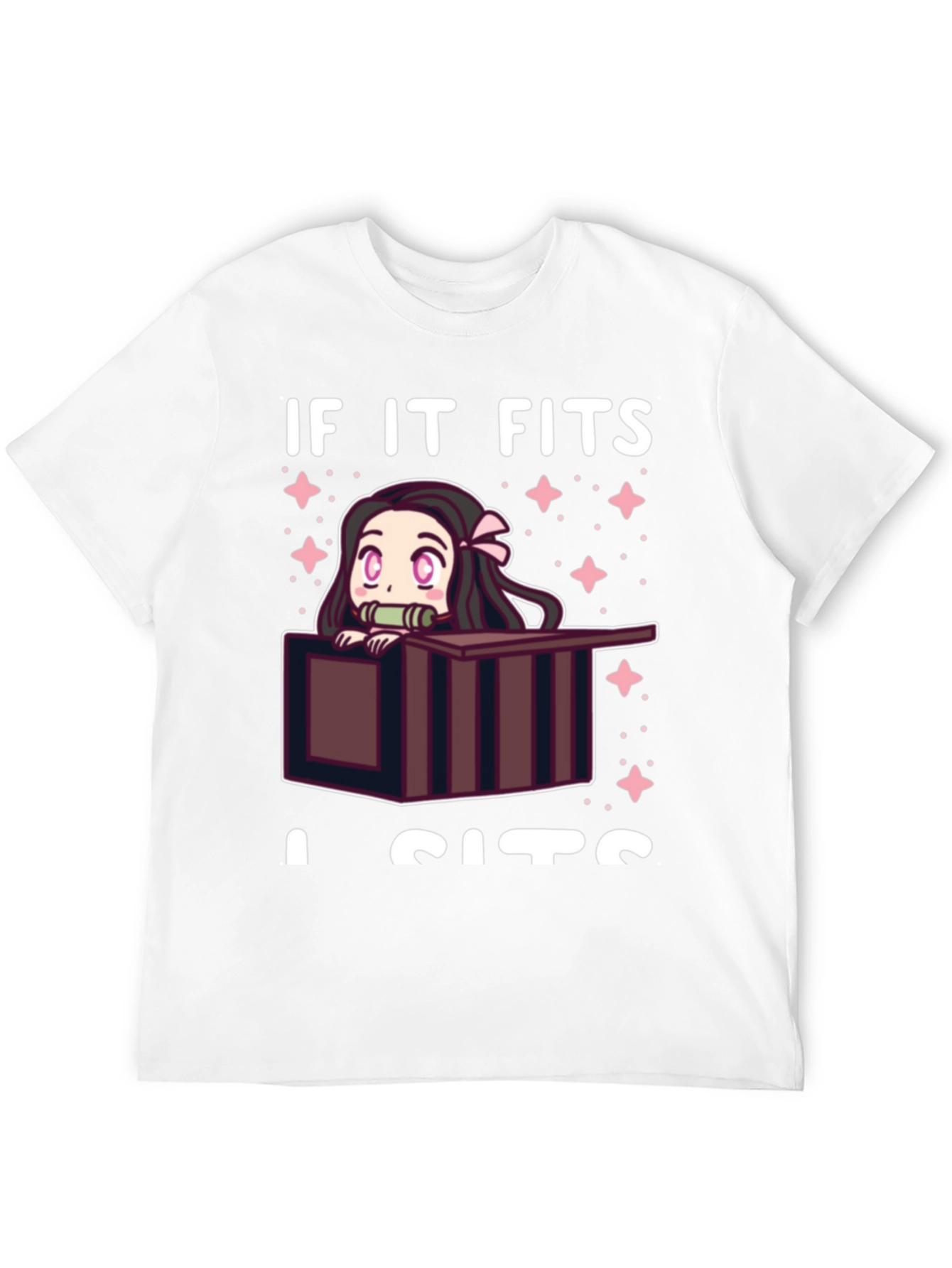 If It Fits I Sits Nezuko T-Shirt