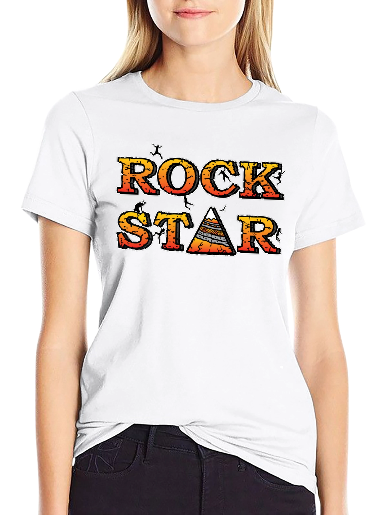Rockstar Black Graphic Tee