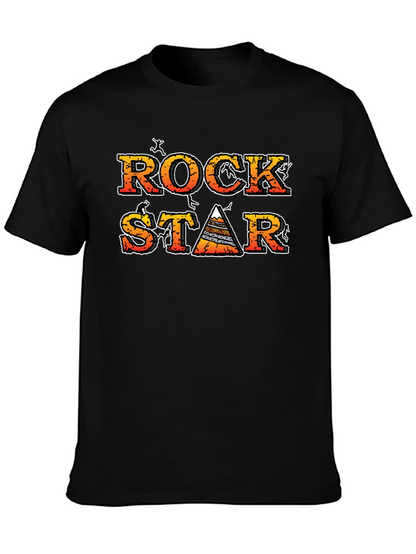 Rockstar Black Graphic Tee