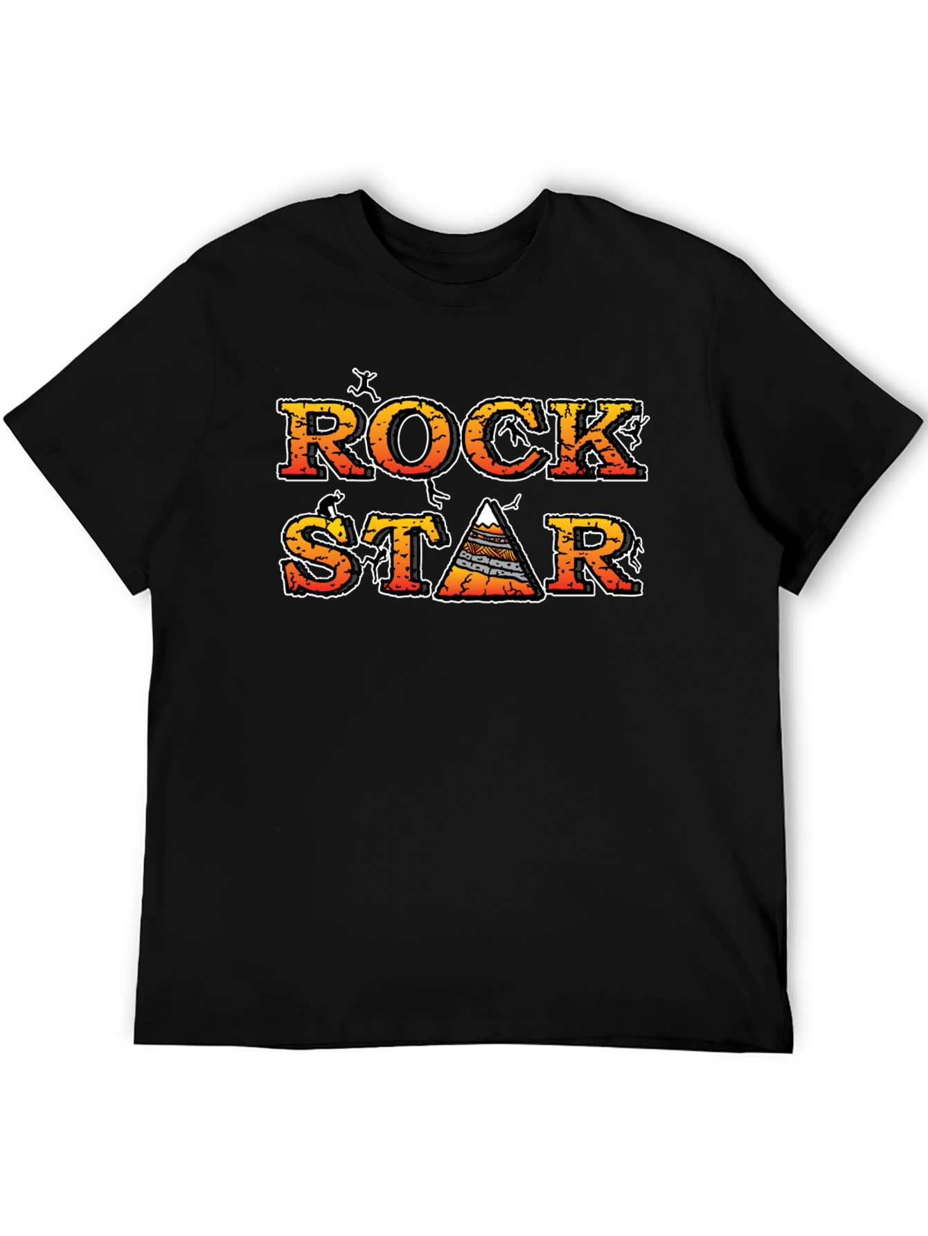 Rockstar Black Graphic Tee