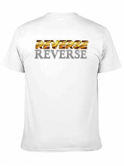 Reverse Graphic Tee - Black