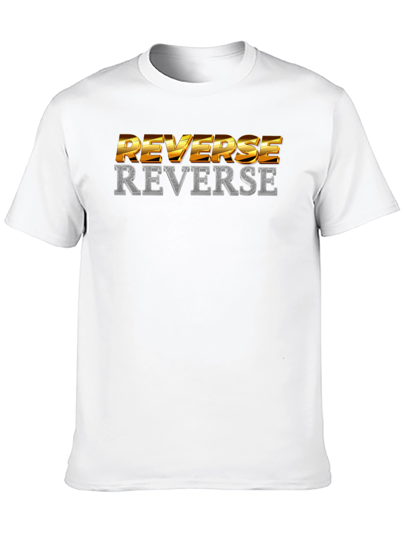 Reverse Graphic Tee - Black