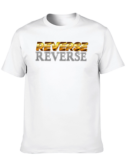 Reverse Graphic Tee - Black