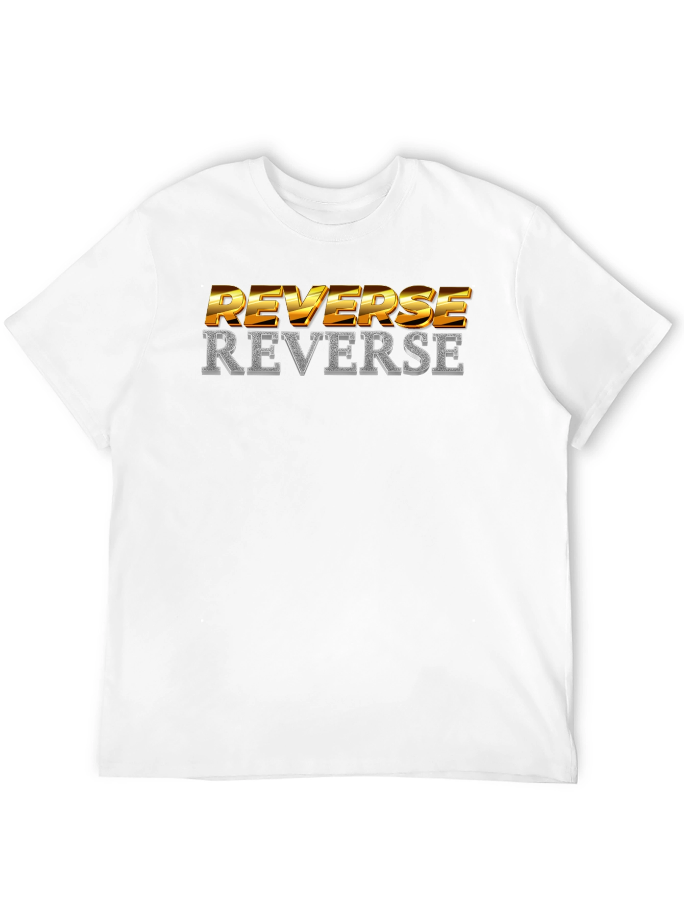 Reverse Graphic Tee - Black