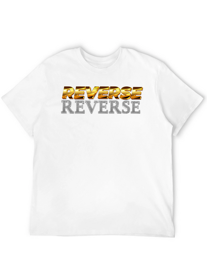 Reverse Graphic Tee - Black